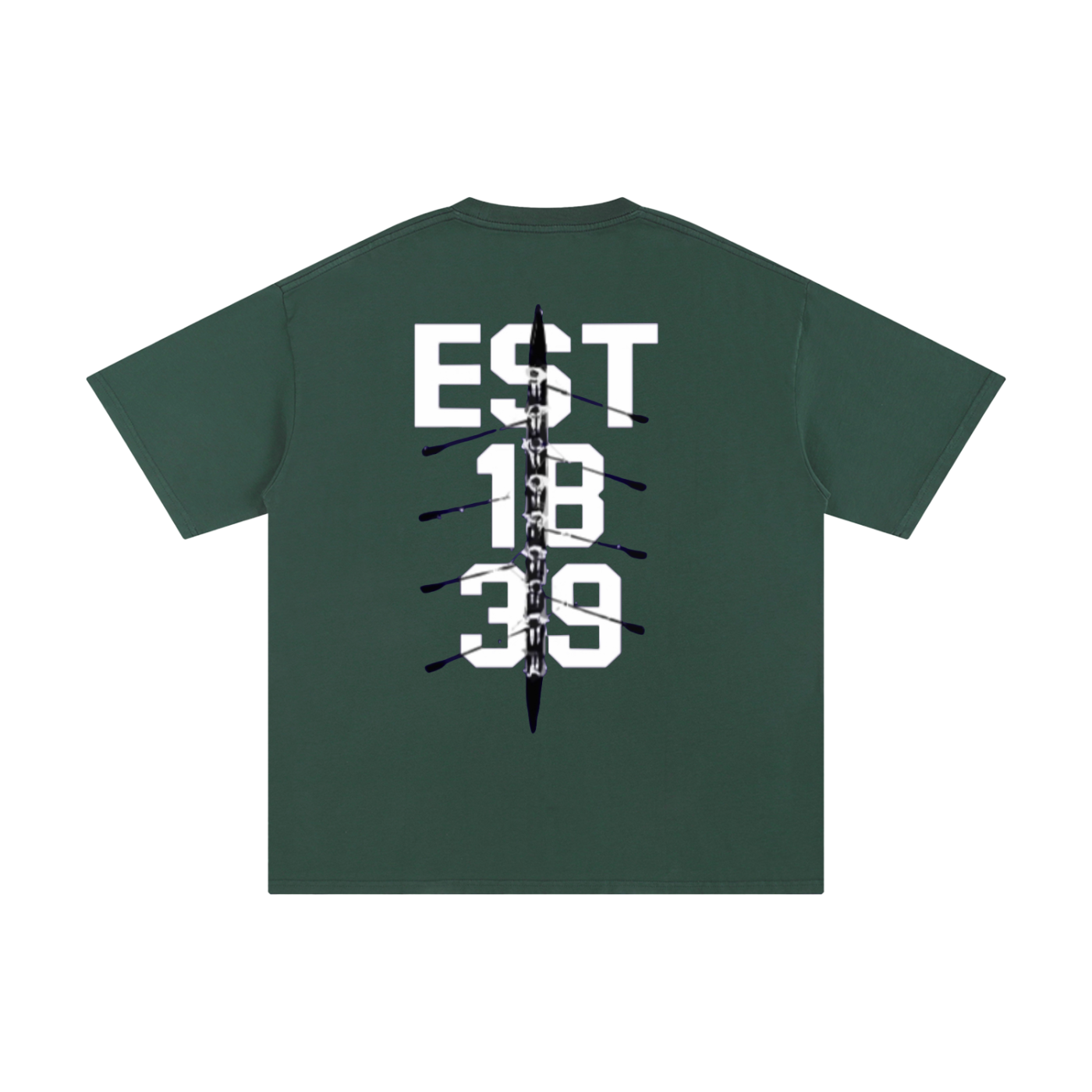 Rowing Club Tee - Rowing by Claude Michelle 