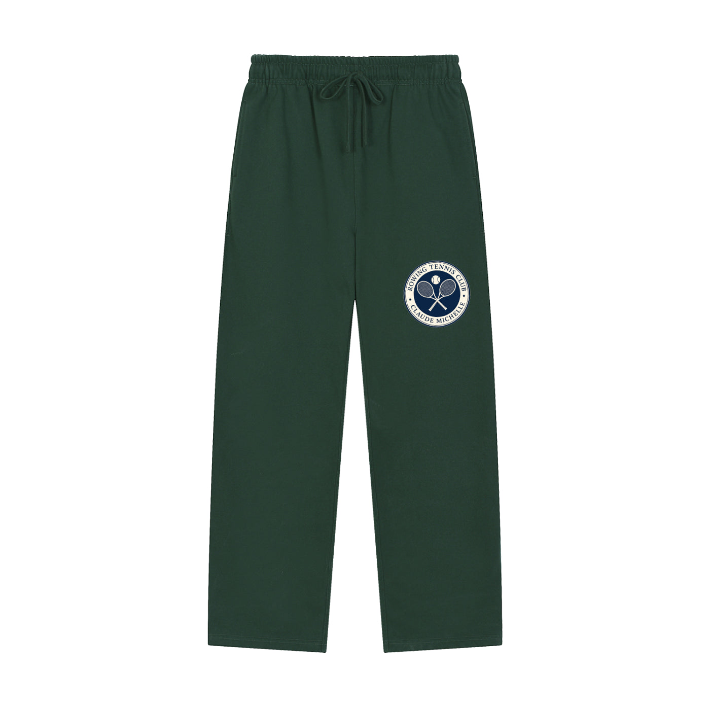 Rowing Tennis logo Straight-Leg Sweatpants