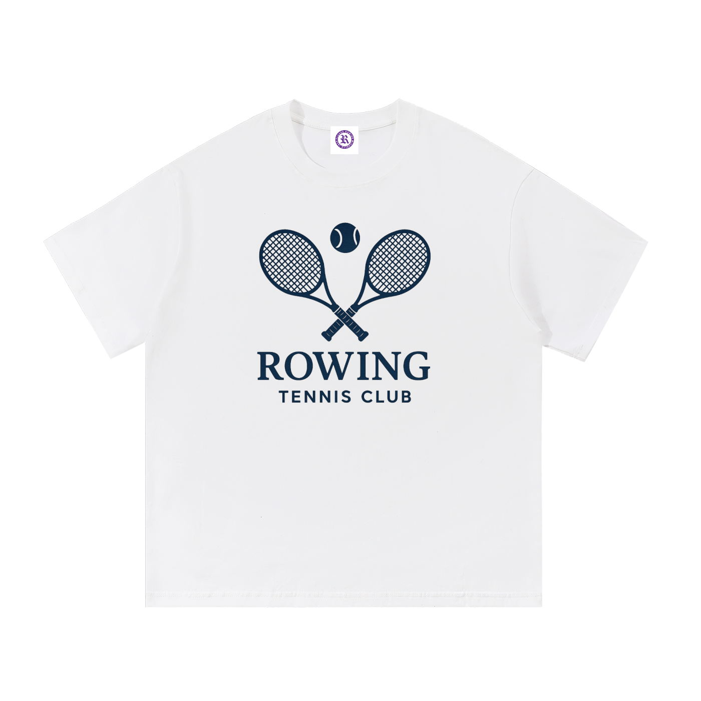 Rowing Tennis Club Cotton T-Shirt