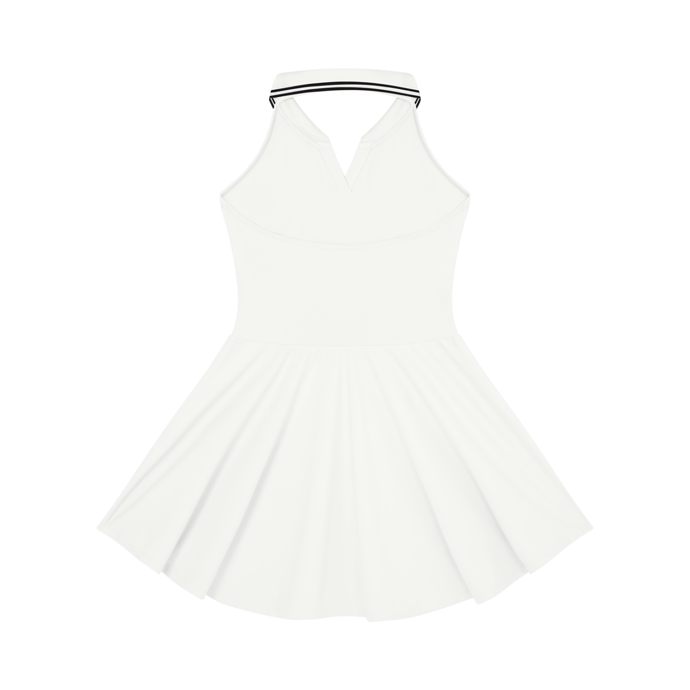 Rowing Golf Club Women's Collared Halter A-Line Golf Dress