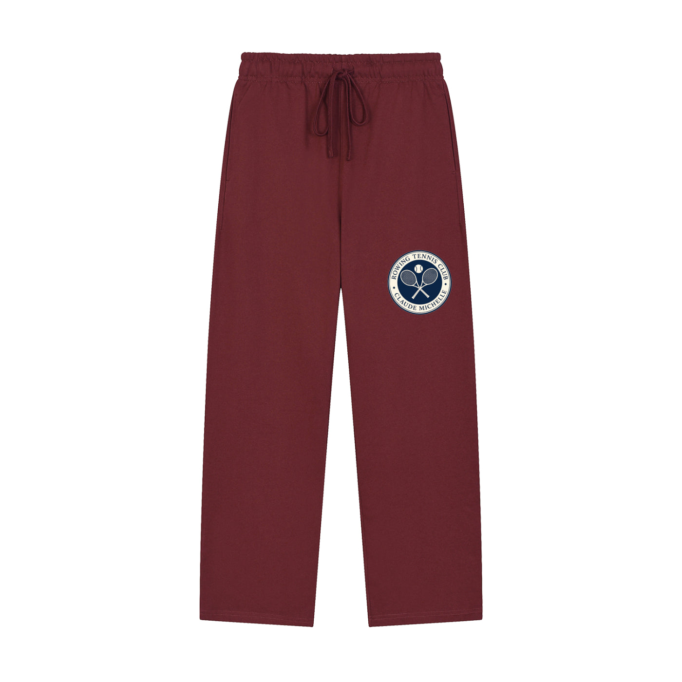 Rowing Tennis logo Straight-Leg Sweatpants