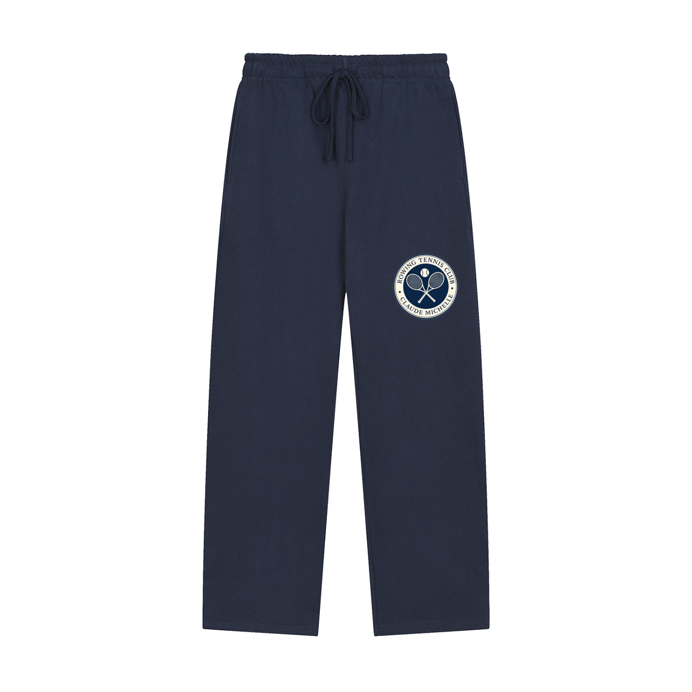 Rowing Tennis logo Straight-Leg Sweatpants
