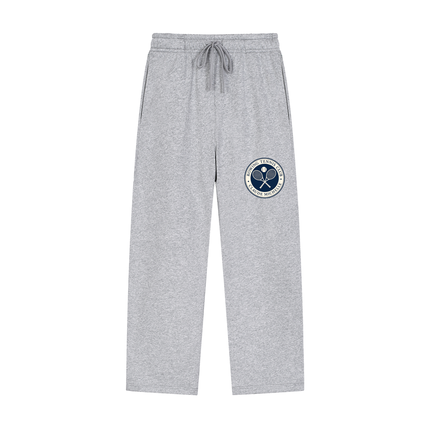 Rowing Tennis logo Straight-Leg Sweatpants