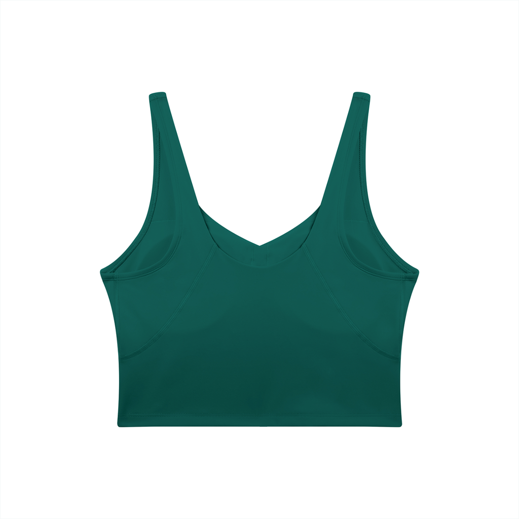 Oak Bluffs Women's V-Neck Yoga Sports Bra