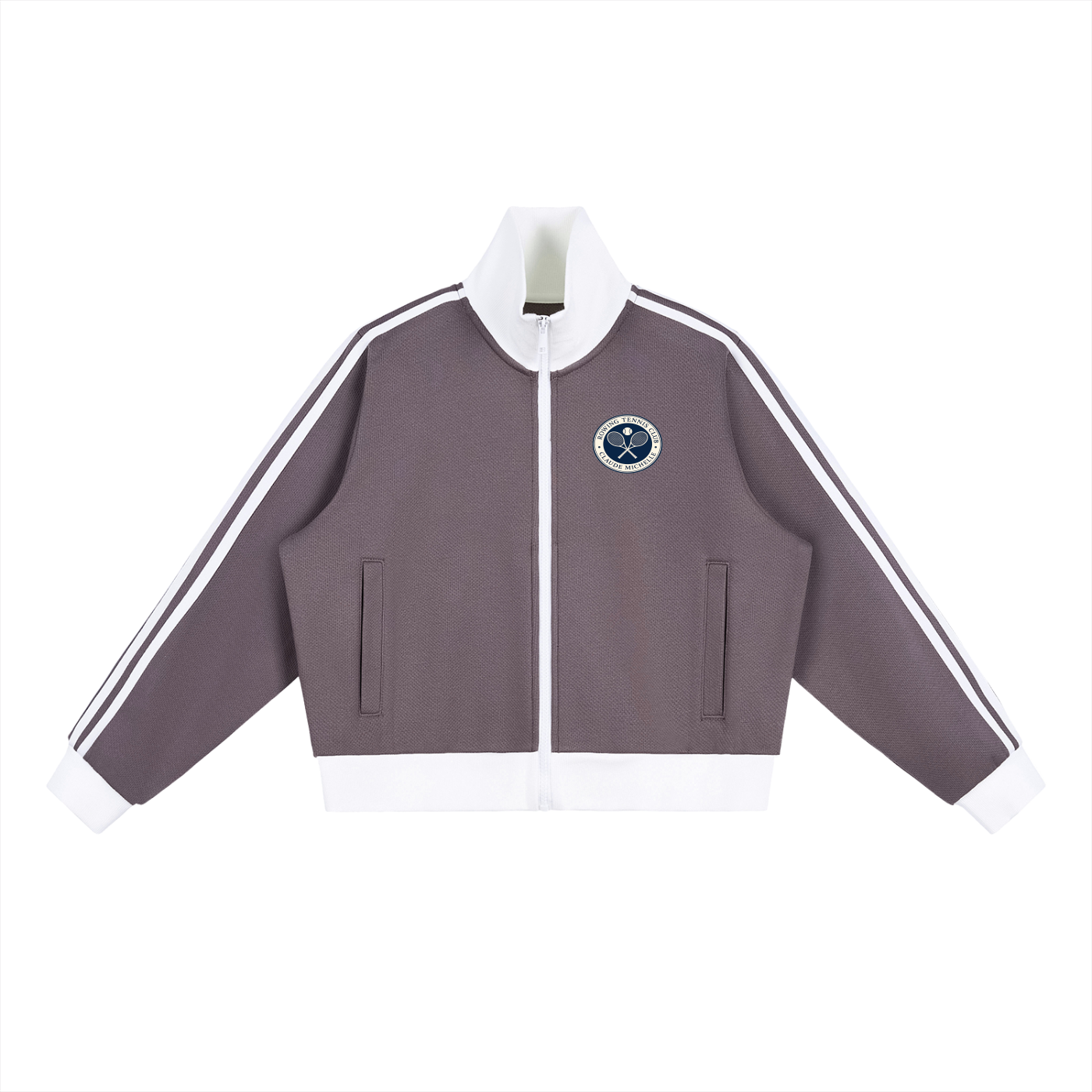Rowing Tennis Club Cropped Track Jacket