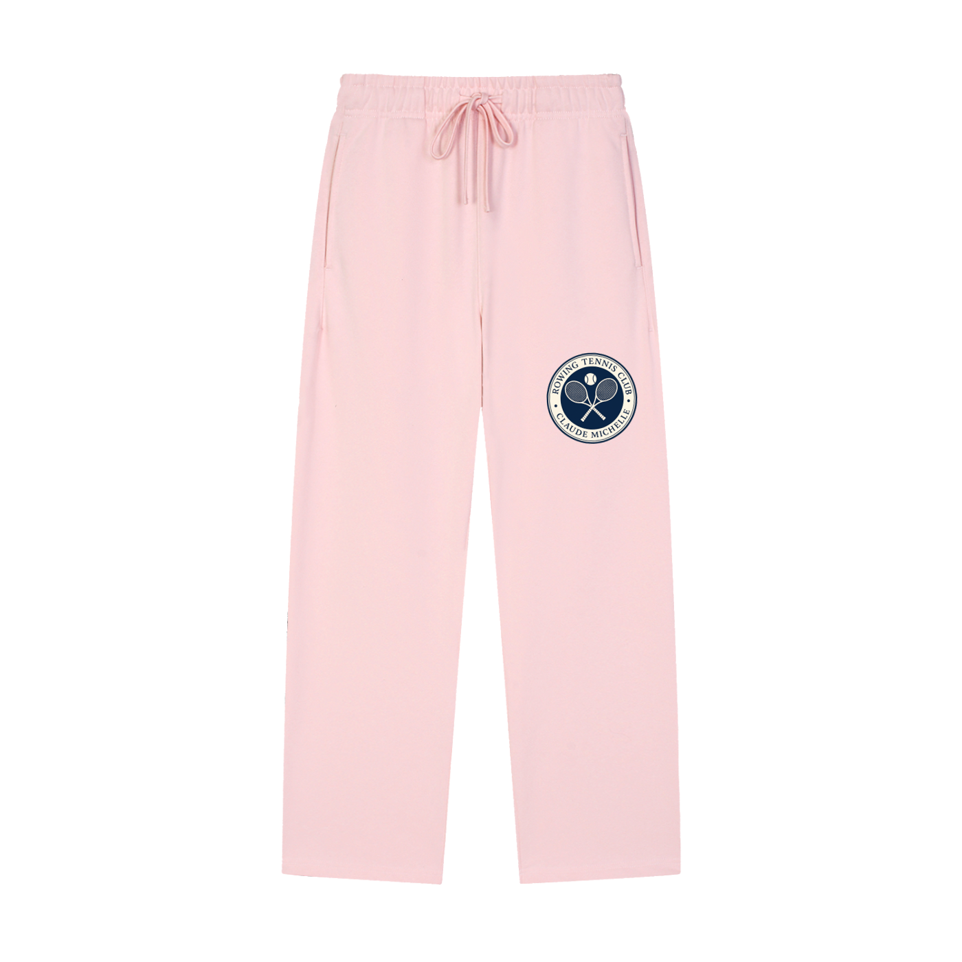Rowing Tennis logo Straight-Leg Sweatpants