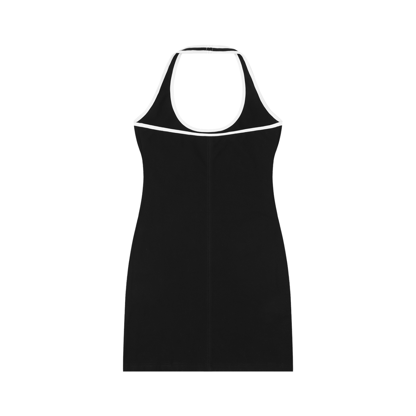 Rowing Logo Women's Binding Tight Halter Dress