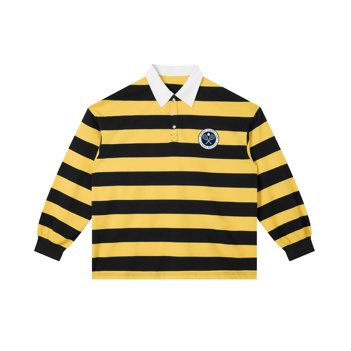 Rowing Tennis Club Stripe Polo Shirt
