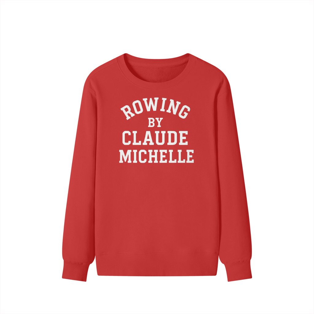 Rowing by Claude Michelle Signature Sweater | Unisex Oversized Cotton Streetwear - Rowing by Claude Michelle 