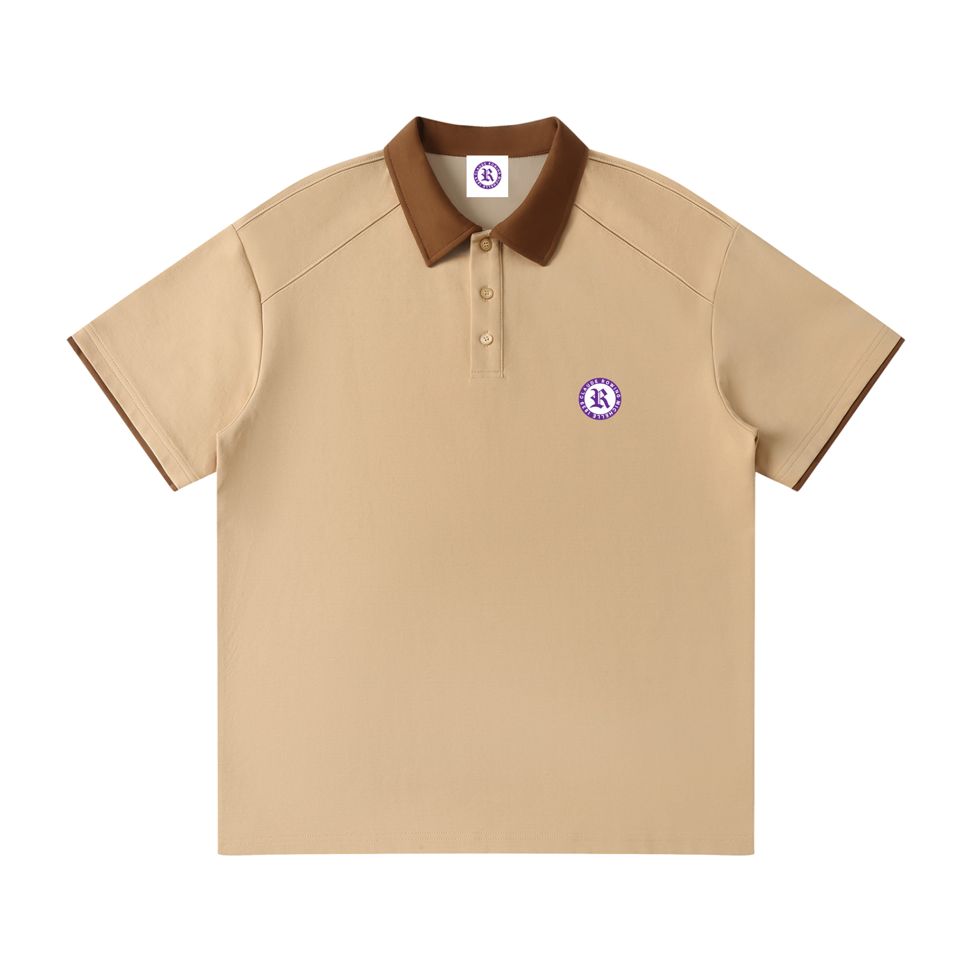 Rowing Heritage Contrast Collar Raglan Polo Shirt