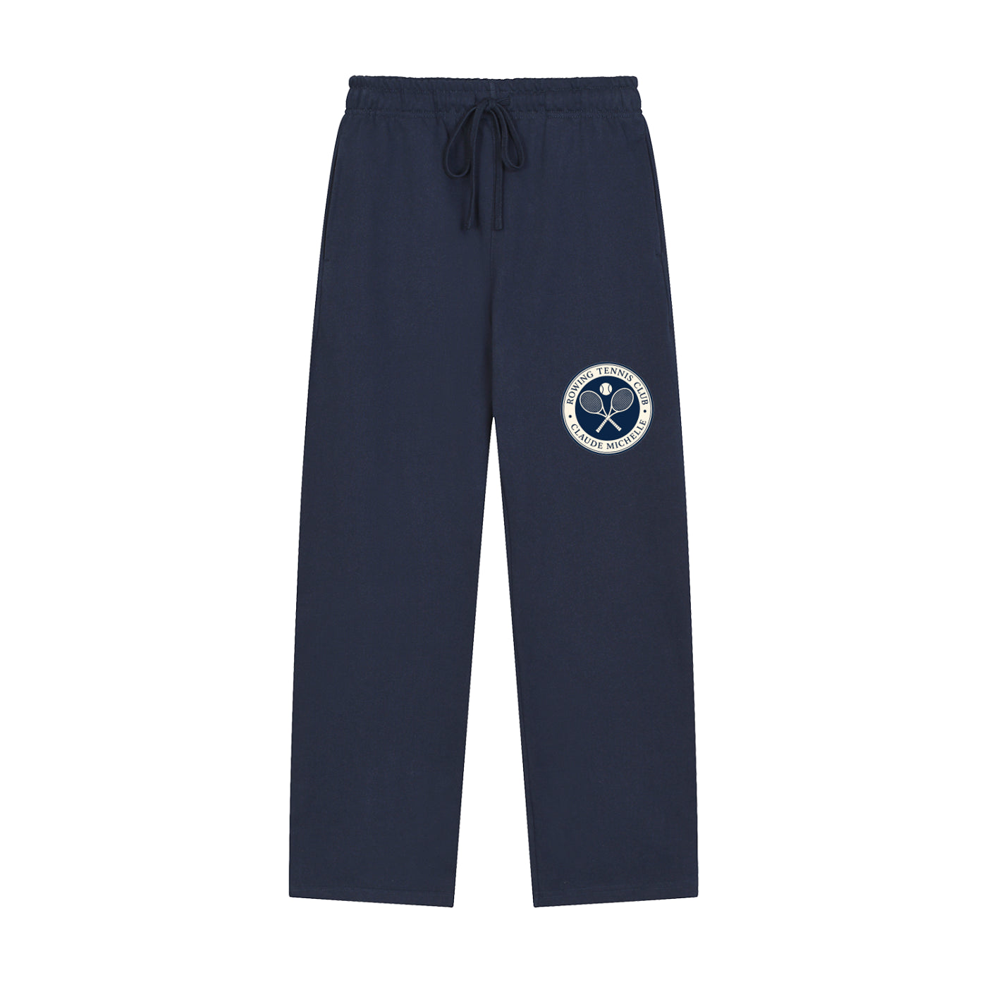 Rowing Tennis logo Straight-Leg Sweatpants