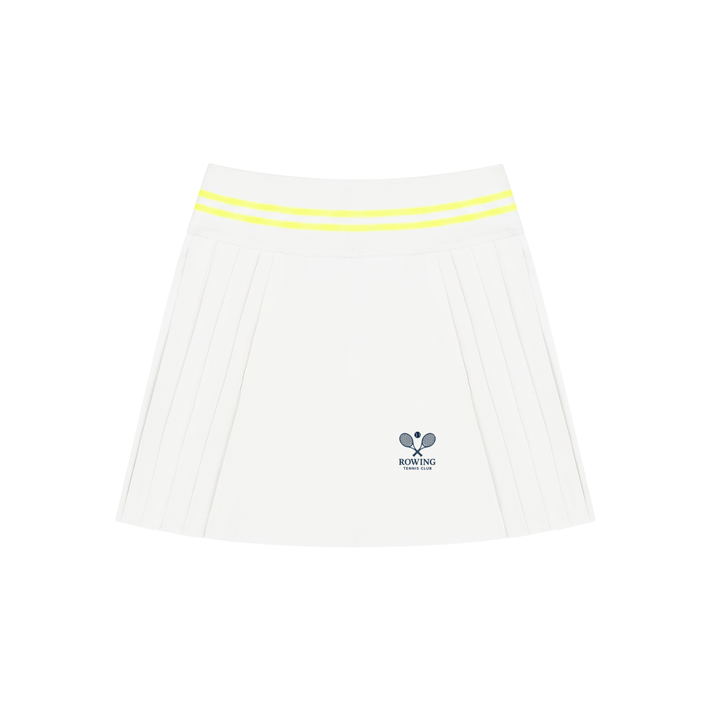 Rowing Tennis Club Women's Pleated Mini Skirt
