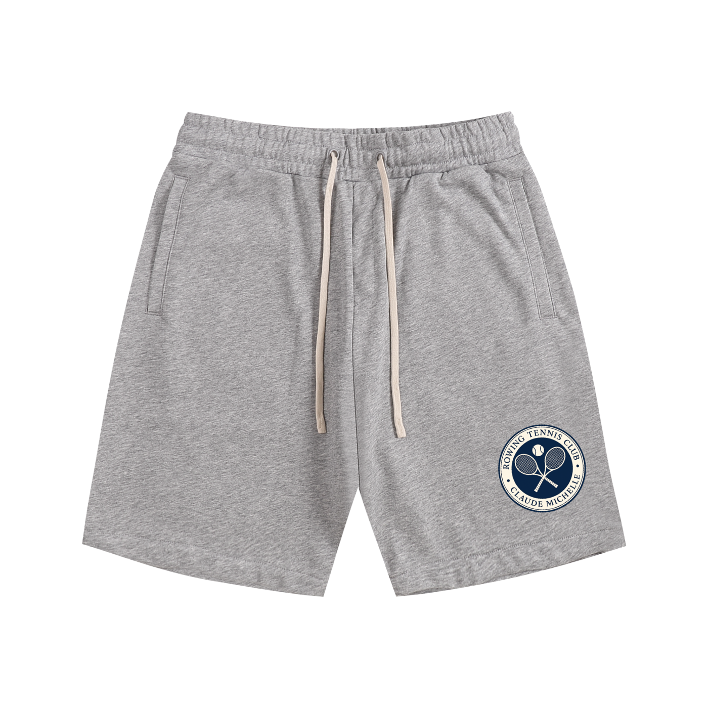 Rowing Tennis Club Logo Cotton Shorts