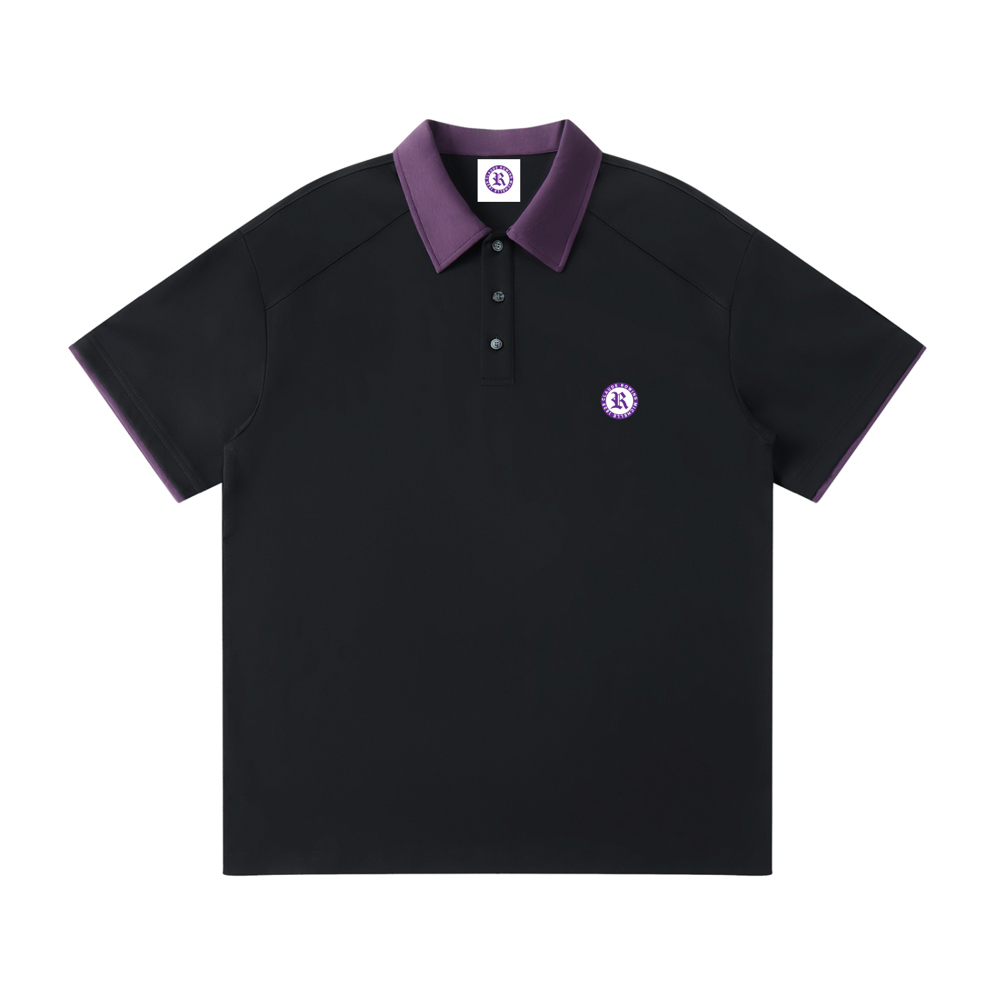 Rowing Heritage Contrast Collar Raglan Polo