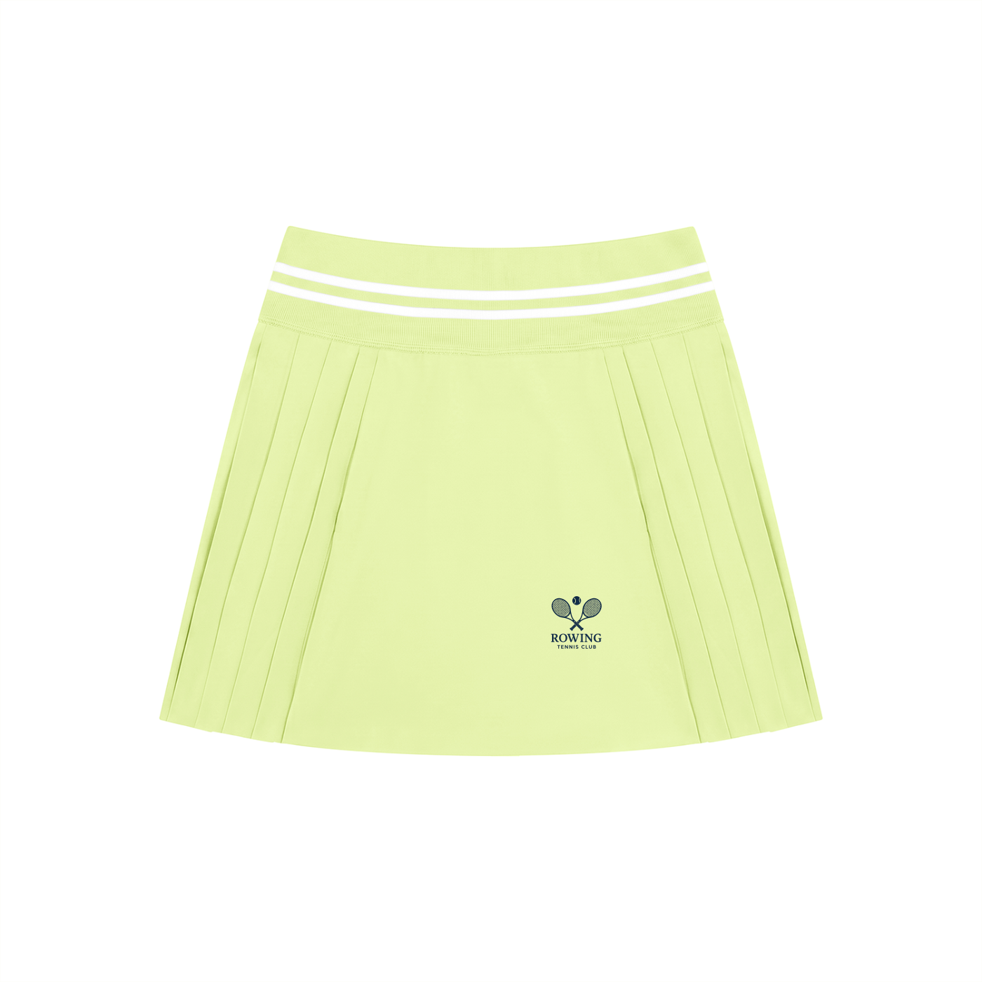 Rowing Tennis Club Women's Pleated Mini Skirt