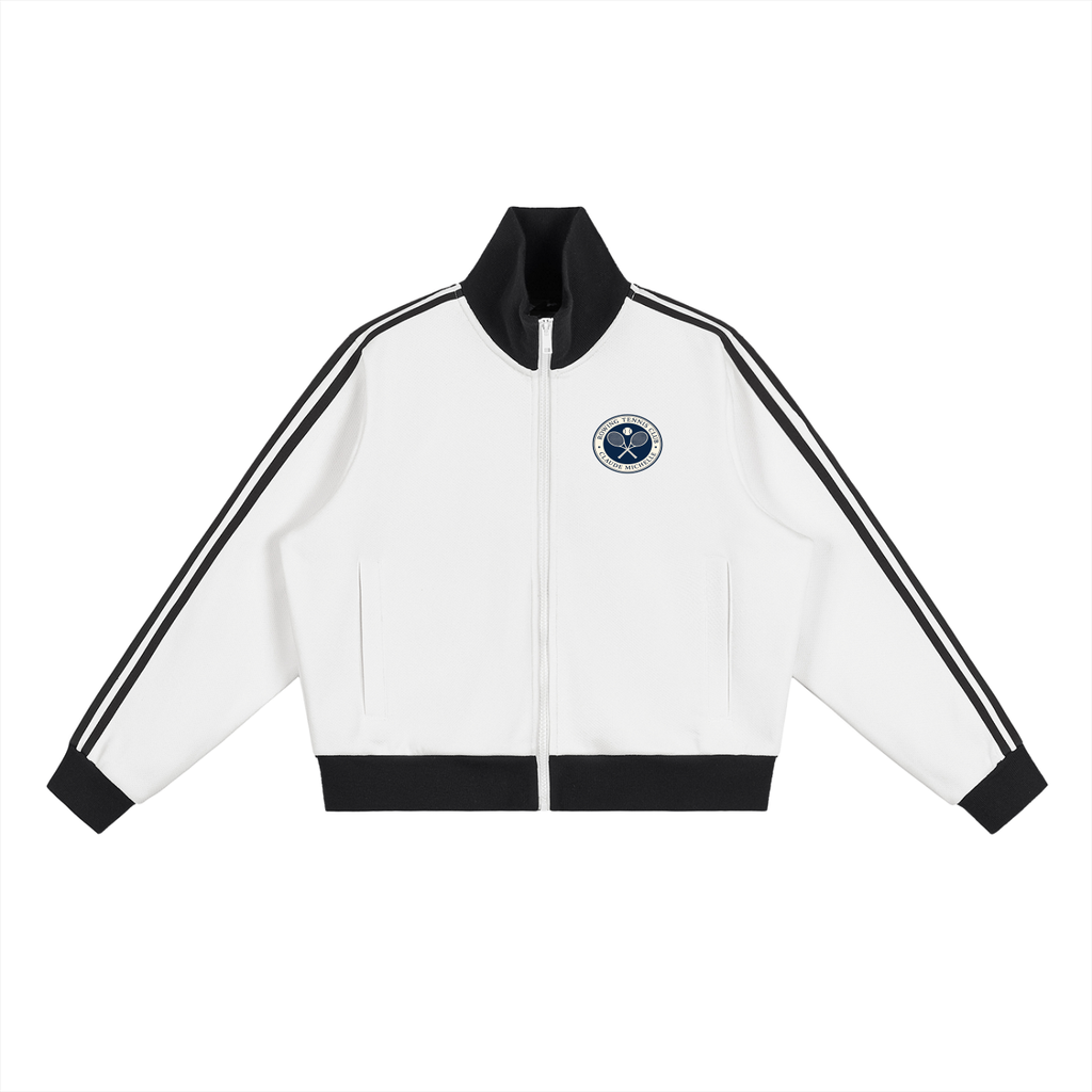 Rowing Tennis Club Cropped Track Jacket