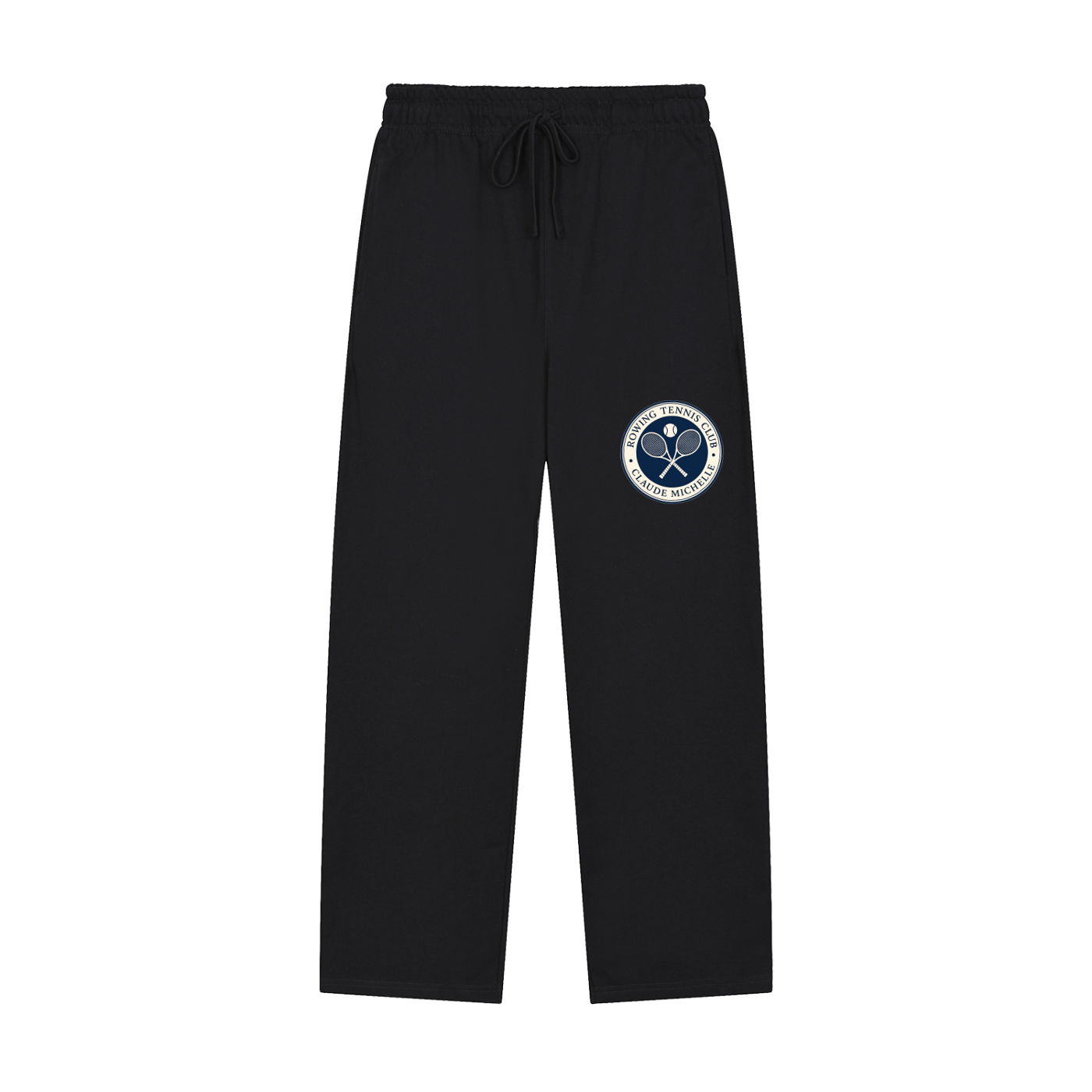 Rowing Tennis logo Straight-Leg Sweatpants