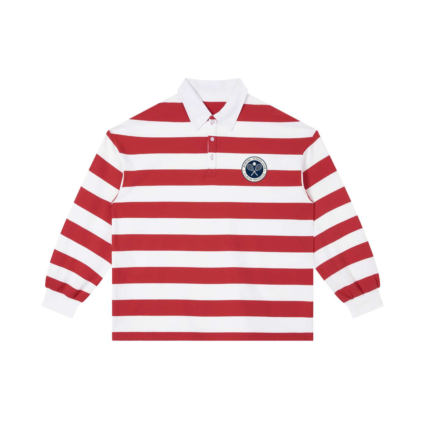 Rowing Tennis Club Stripe Polo Shirt