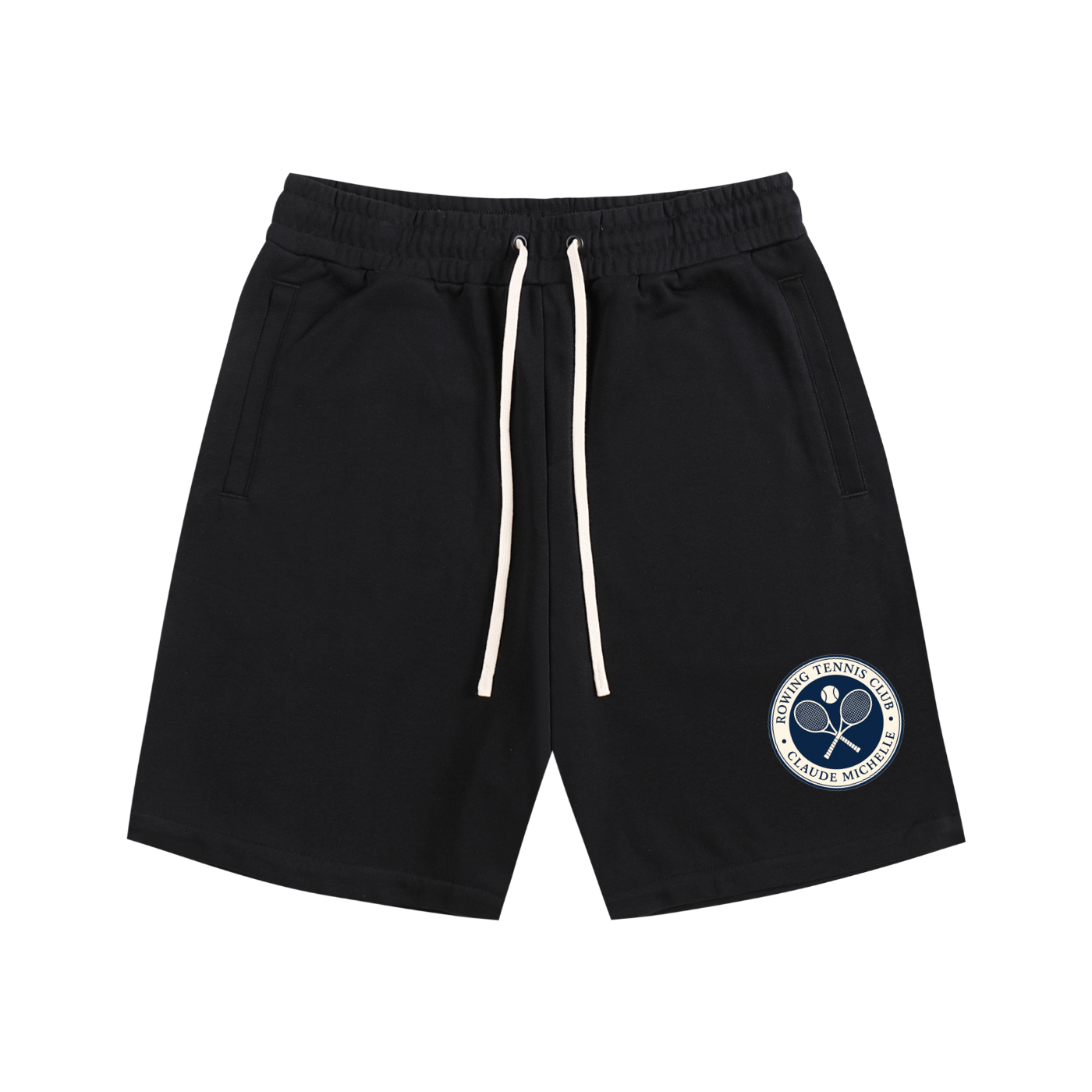Rowing Tennis Club Logo Cotton Shorts