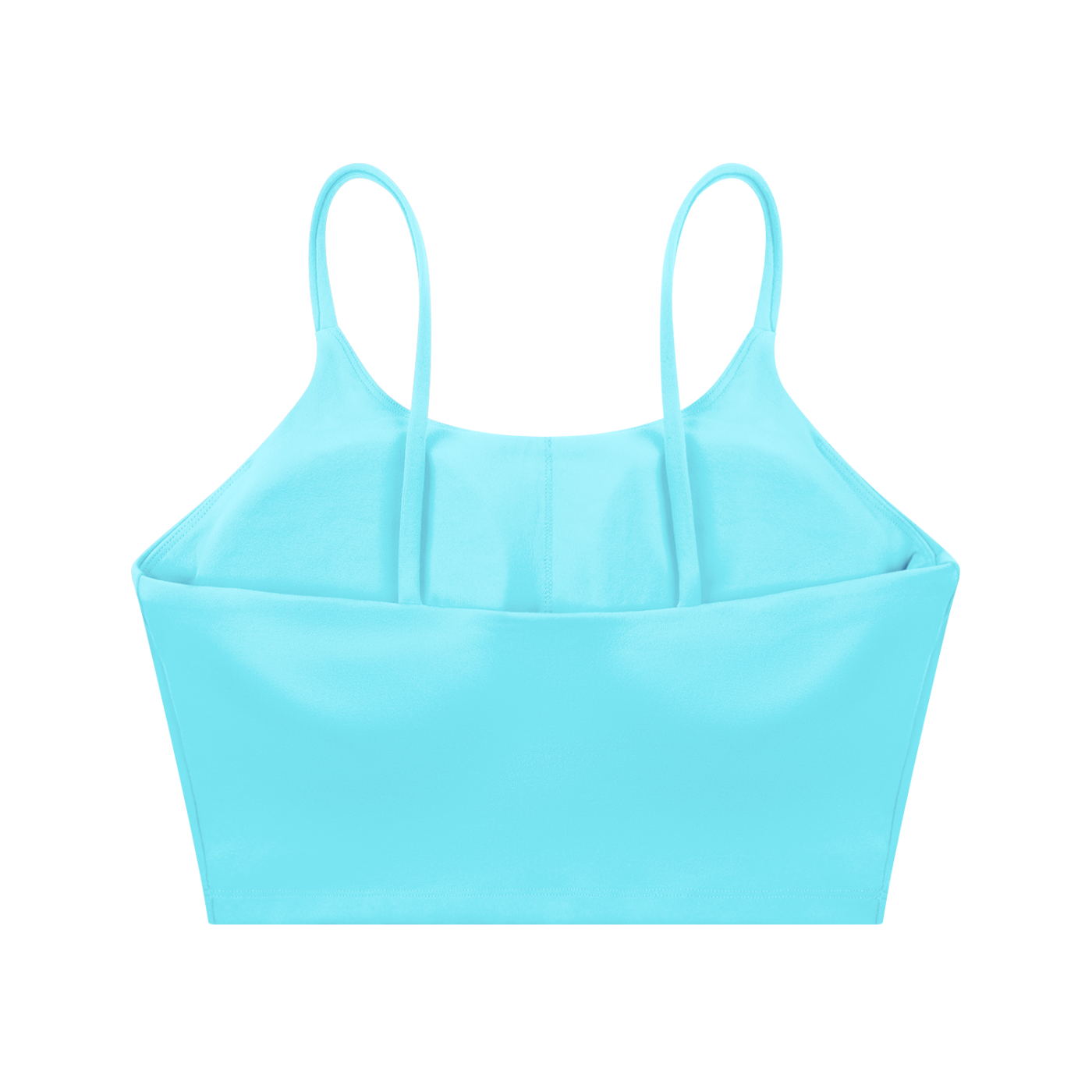 Rowing Logo Spaghetti Strap Yoga Sports Bra