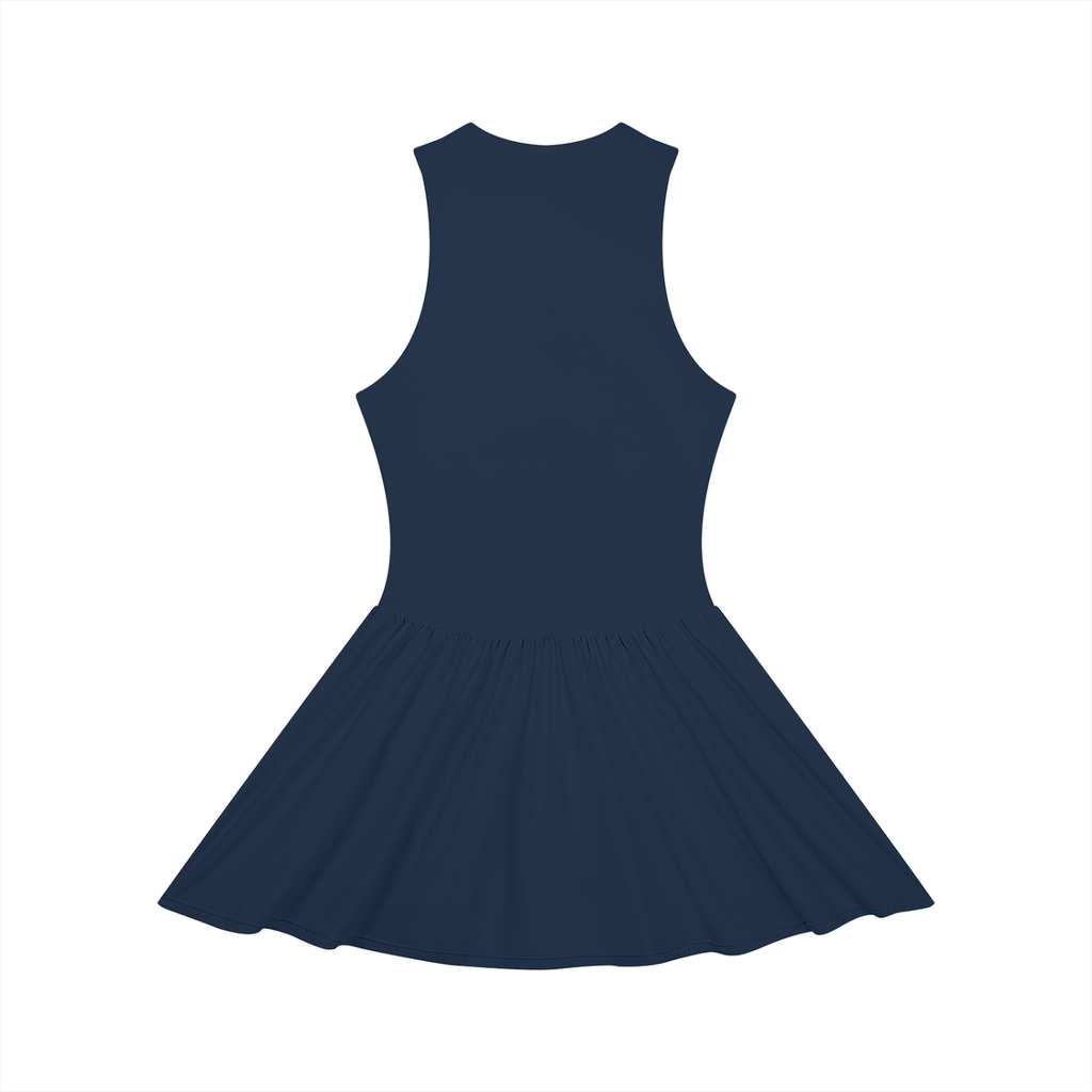 Oak Bluff Dark Sleeveless Full-Zip Dress