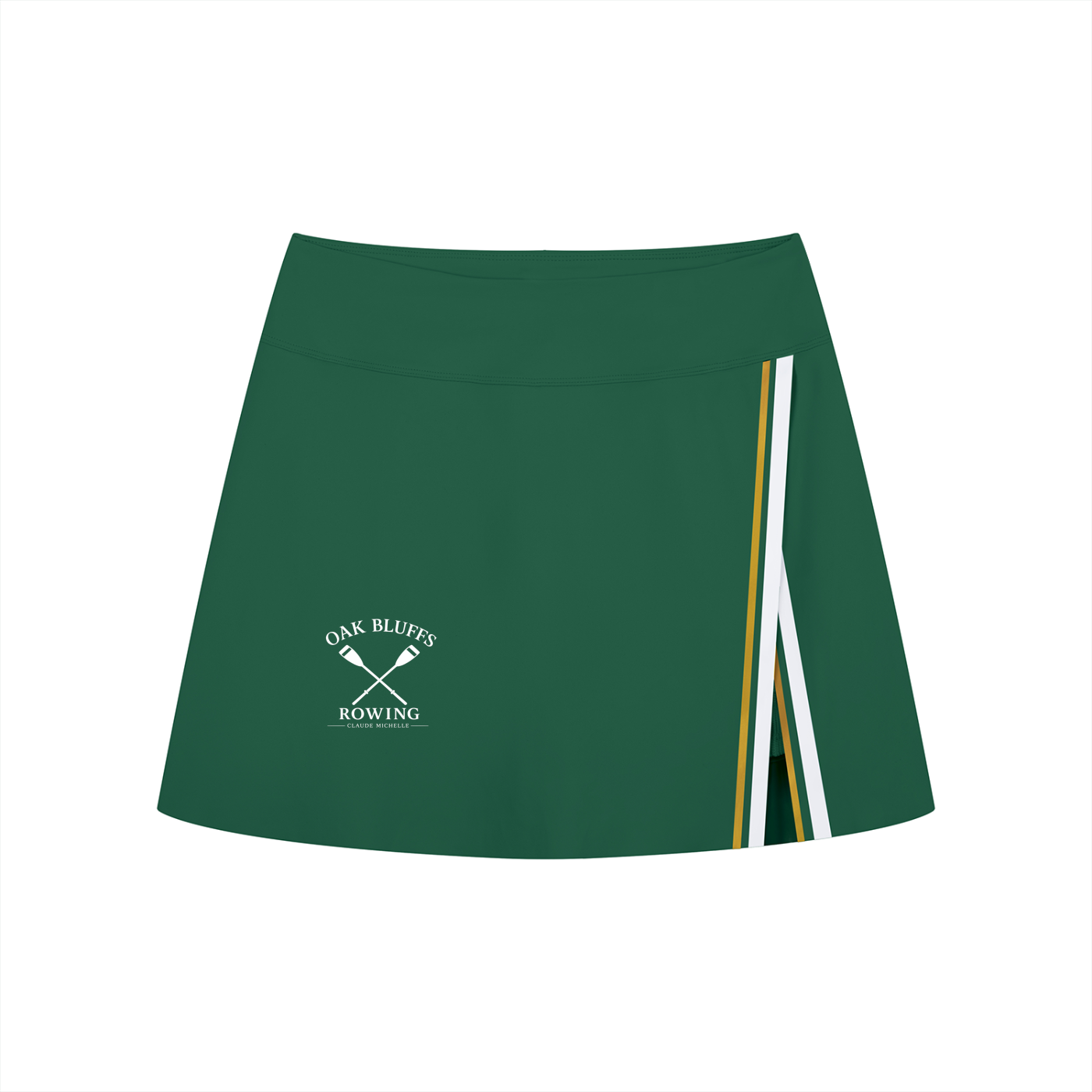 Oak Blullfs Dark Panel Slit Skirt