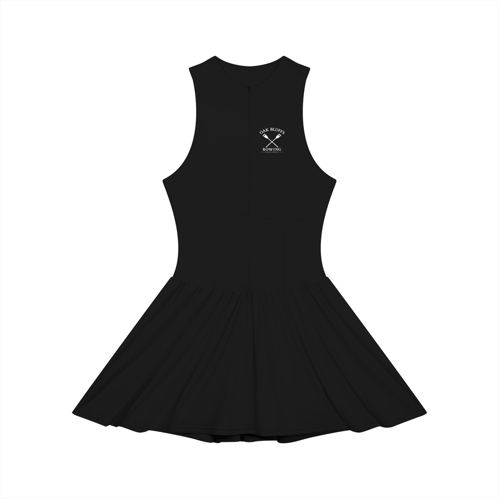 Oak Bluff Dark Sleeveless Full-Zip Dress
