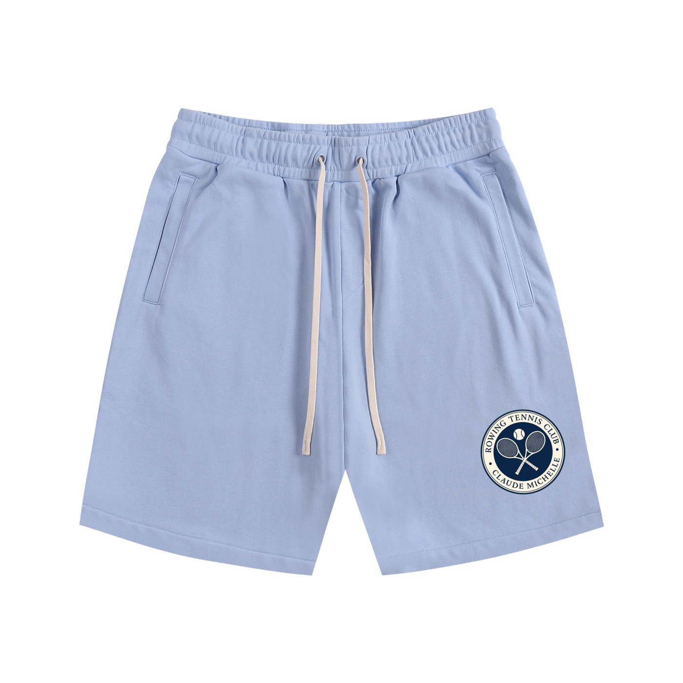 Rowing Tennis Club Logo Cotton Shorts