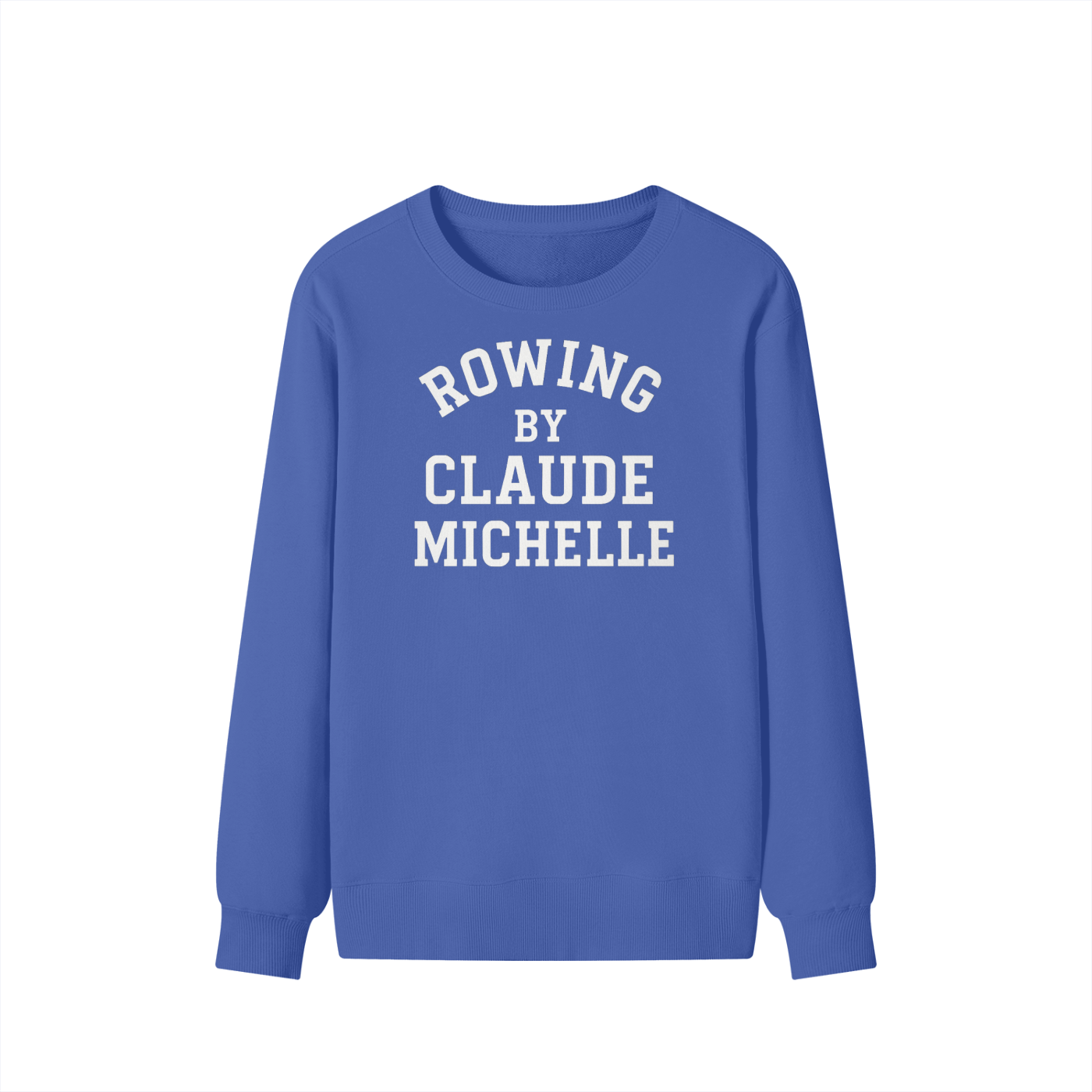 Rowing by Claude Michelle Signature Sweater | Unisex Oversized Cotton Streetwear - Rowing by Claude Michelle 