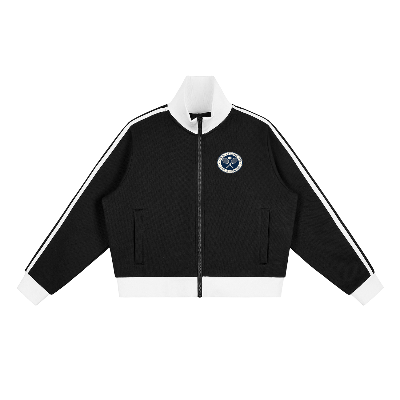 Rowing Tennis Club Cropped Track Jacket