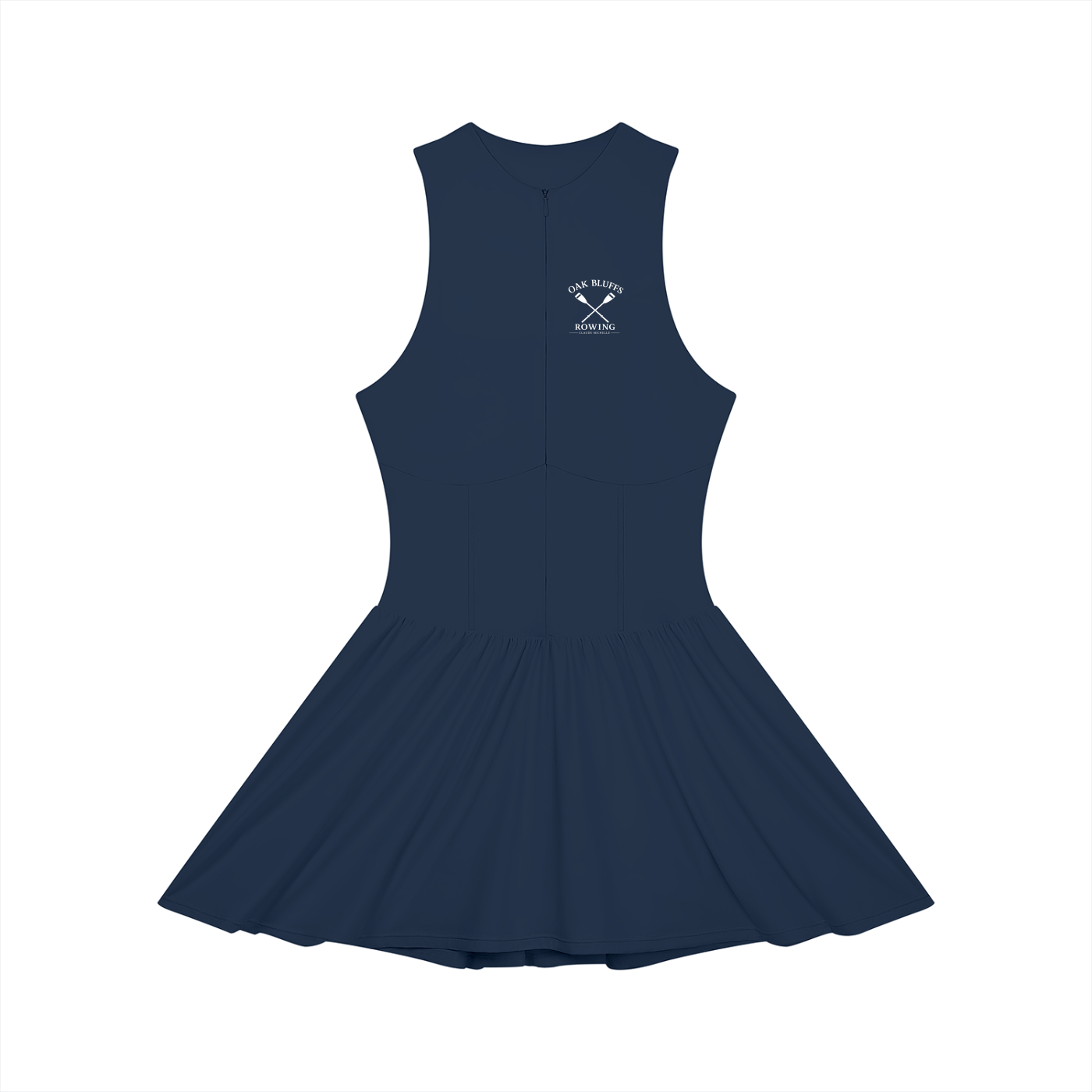 Oak Bluff Dark Sleeveless Full-Zip Dress