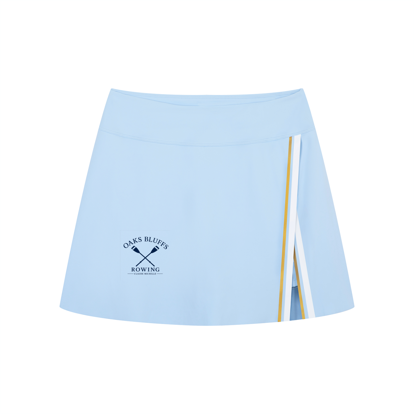 Oaks Bluffs Light Panel Slit Skirt