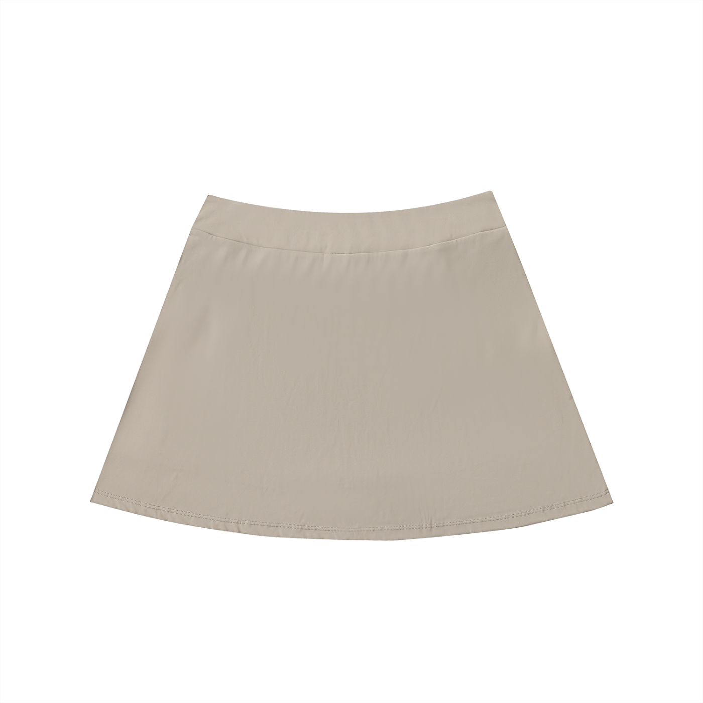 Rowing Logo High-Waist Pocketed A-Line Skirt