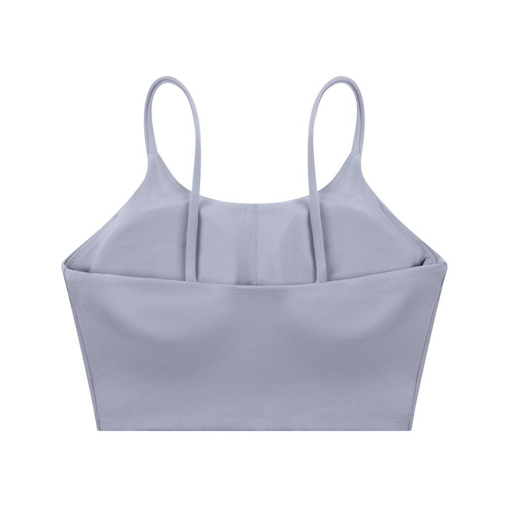 Rowing Logo Spaghetti Strap Yoga Sports Bra