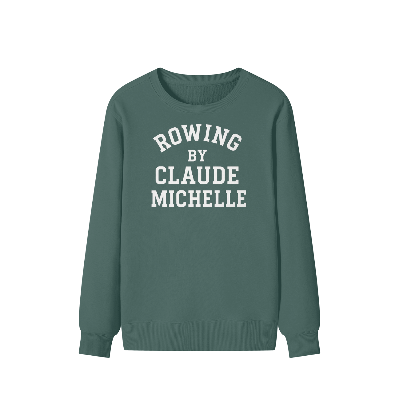 Rowing by Claude Michelle Signature Sweater | Unisex Oversized Cotton Streetwear - Rowing by Claude Michelle 
