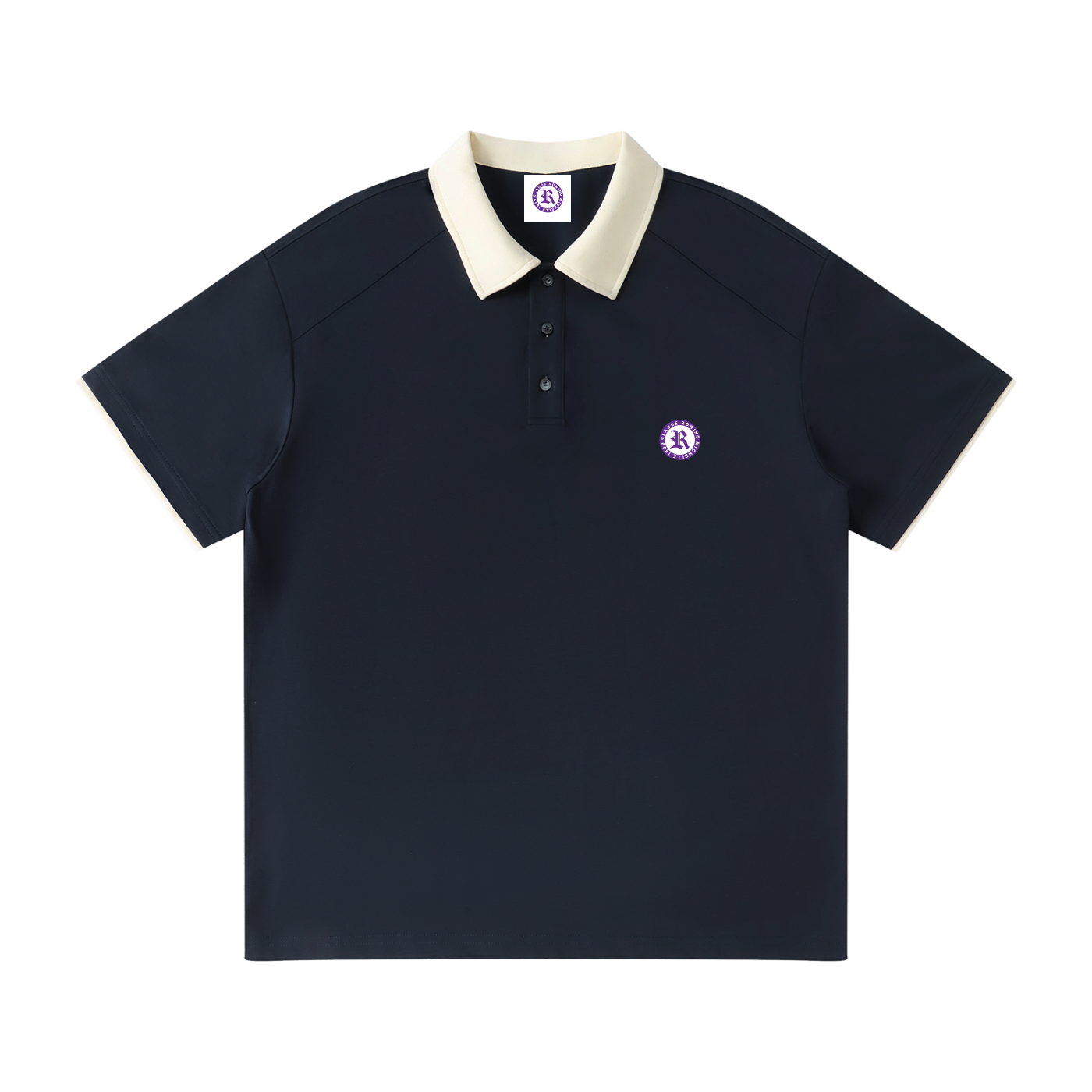 Rowing Heritage Contrast Collar Raglan Polo