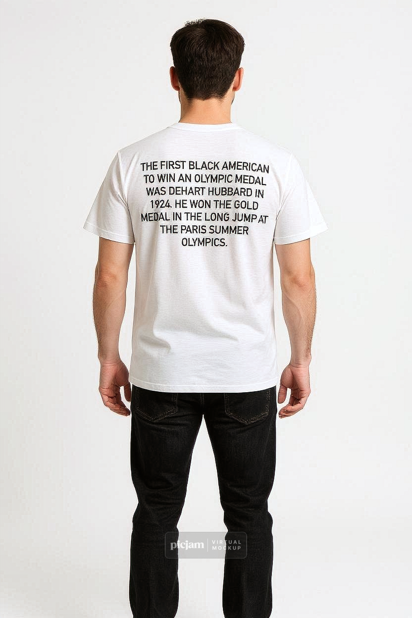 America Olympic History Tee - Rowing by Claude Michelle 