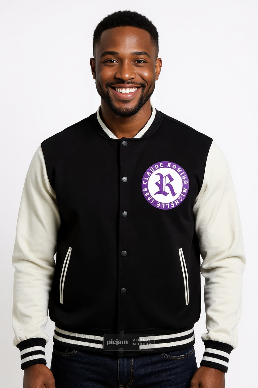 Roxbury Rowing Club Fleece Varsity - Rowing by Claude Michelle 