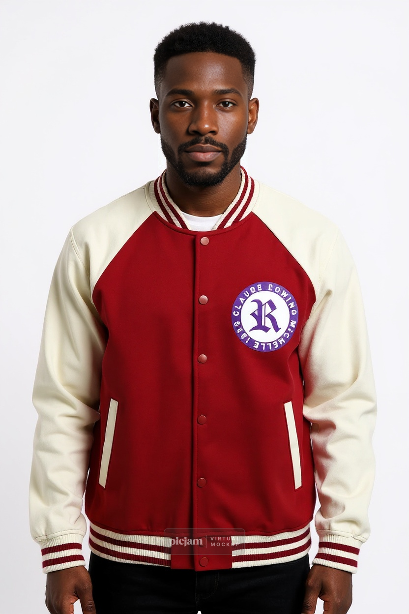 Rowing Club Varsity Jacket - Rowing by Claude Michelle 