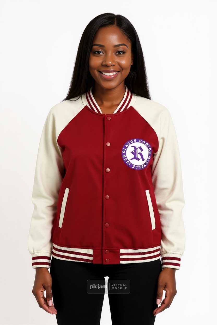 Rowing Club Varsity Jacket - Rowing by Claude Michelle 