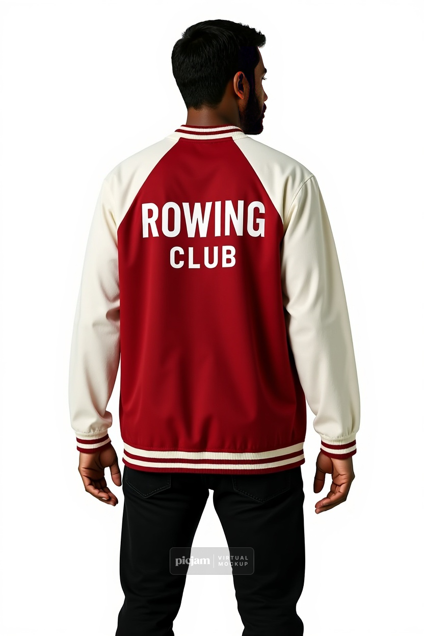 Rowing Club Varsity Jacket - Rowing by Claude Michelle 