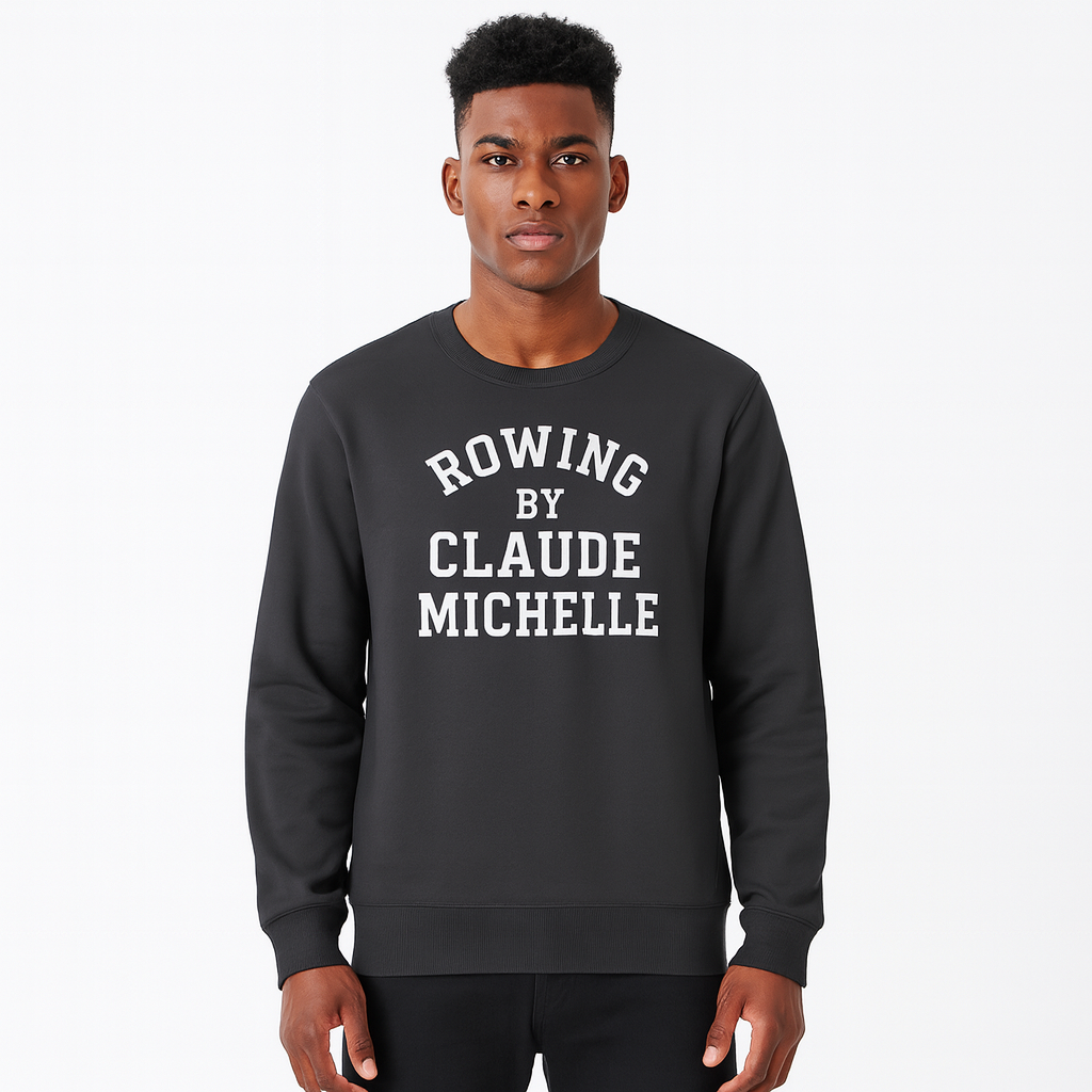 Rowing by Claude Michelle Signature Sweater | Unisex Oversized Cotton Streetwear - Rowing by Claude Michelle 
