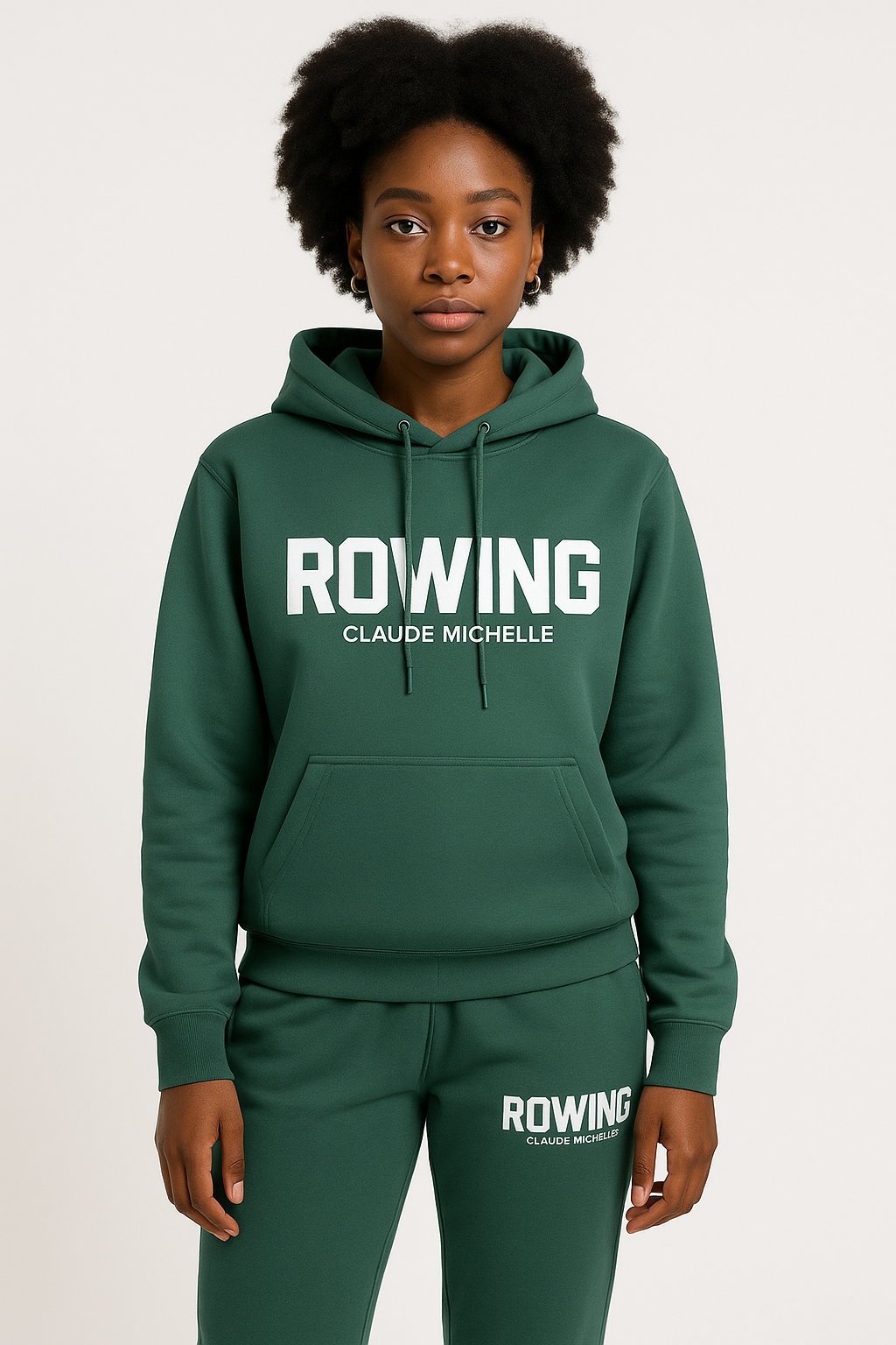Rowing by Claude Michelle Hoodie - Rowing by Claude Michelle 