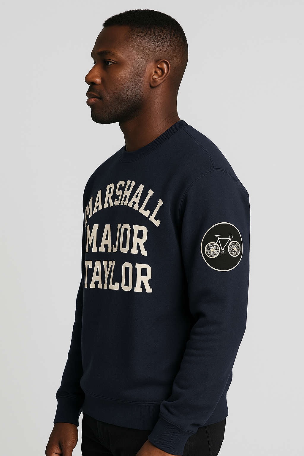 MARSHALL MAJOR TAYLOR Tribute Crewneck - Rowing by Claude Michelle 