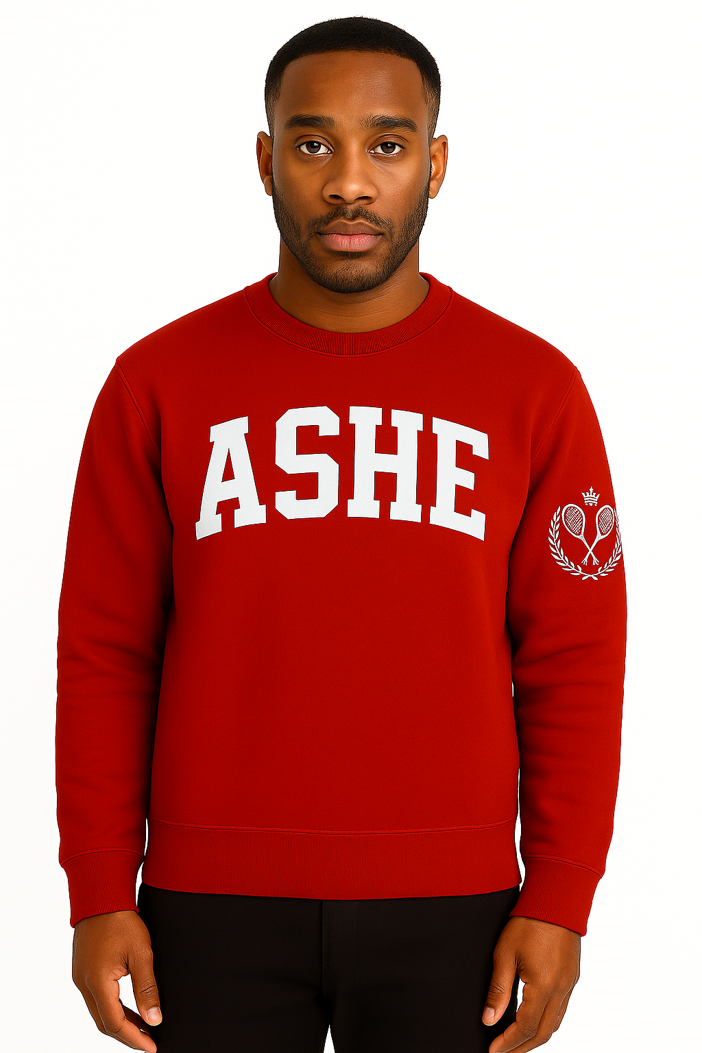 ASHE Tribute Crewneck - Rowing by Claude Michelle 