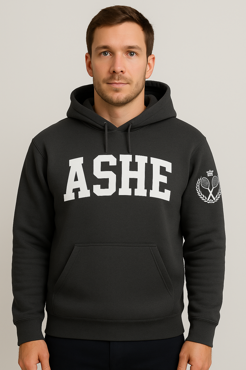 ASHE Tribute hoodie - Rowing by Claude Michelle 