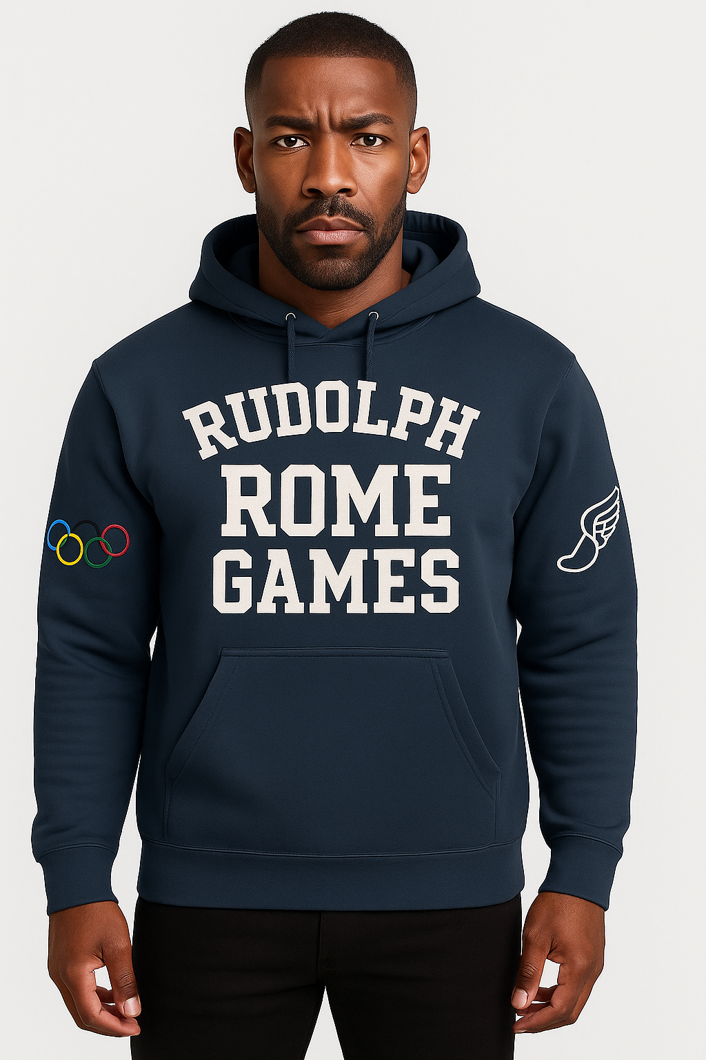 Rudolph Rome Games Tribute Hoodie