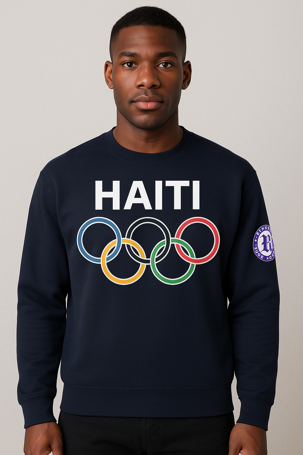 Haiti Olympic Crewneck 2