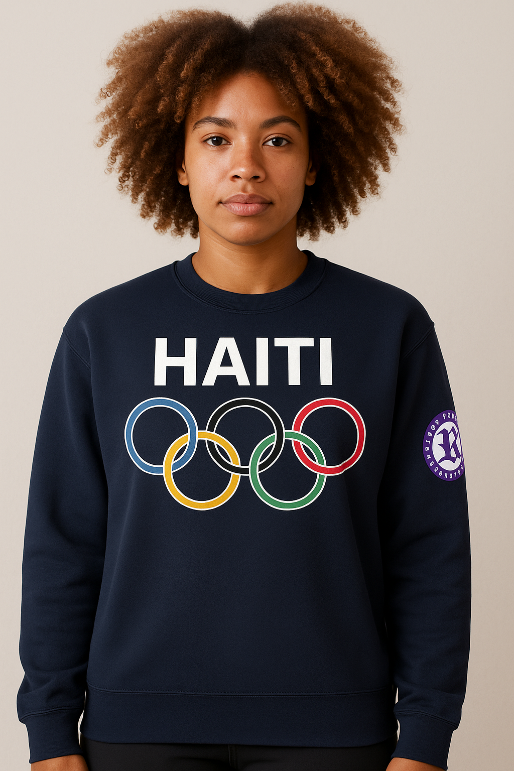 Haiti Olympic Crewneck 2