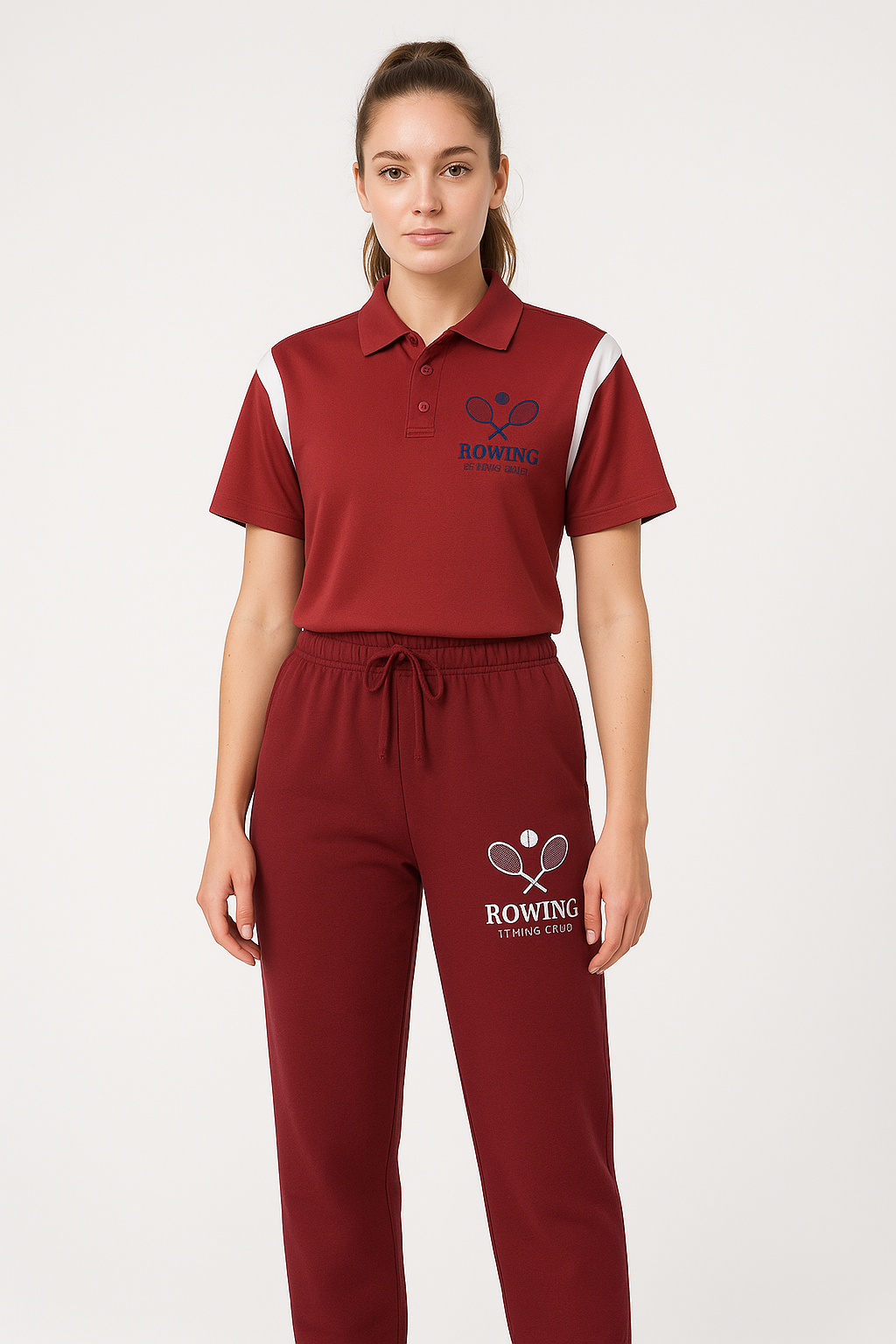Rowing Tennis Club Straight-Leg Sweatpants